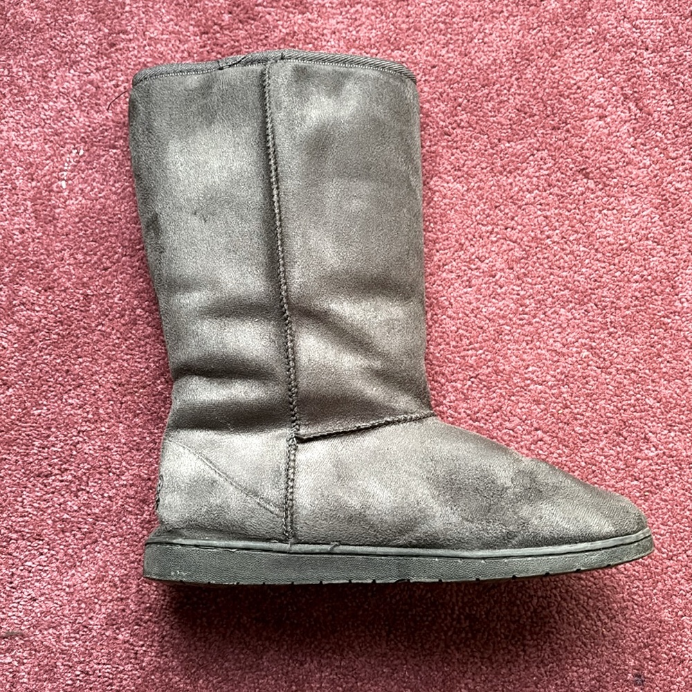 Grey Boots